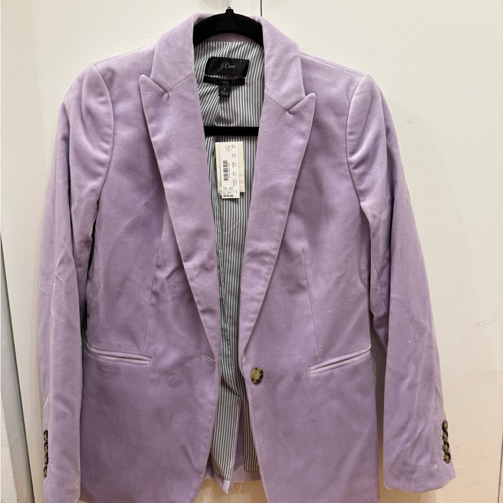 J. Crew Lavender Blazer